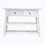 Console en bois d'acajou