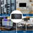 Wall Mount Network Cabinet - Server Rack Enclosure with Locking Glass Door & Removable Side Panels, IT/AV Equipment Rack for Secure Data and Audio-Visual Installations-114500772