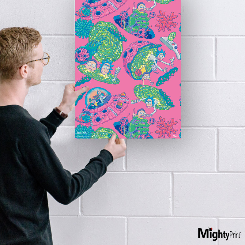 Rick et Morty (Rick et Morty), impression murale Mightyprint