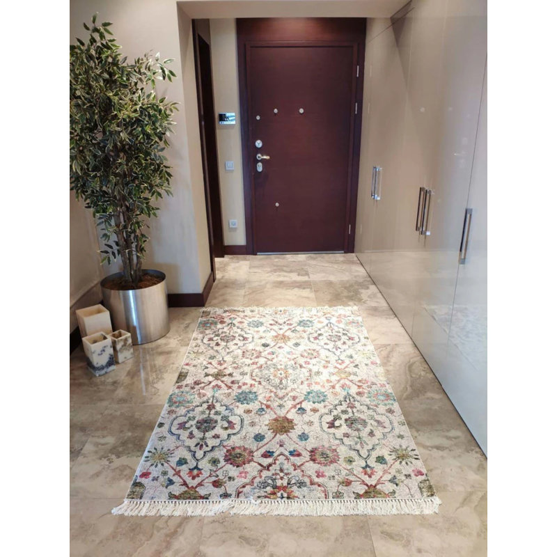 Tapis Masanao avec envers antidérapant, Tapis de couloir 3 pi 3 po x 9 pi 10 po