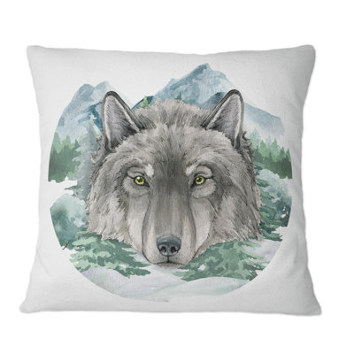 Animal Print Throw Pillow