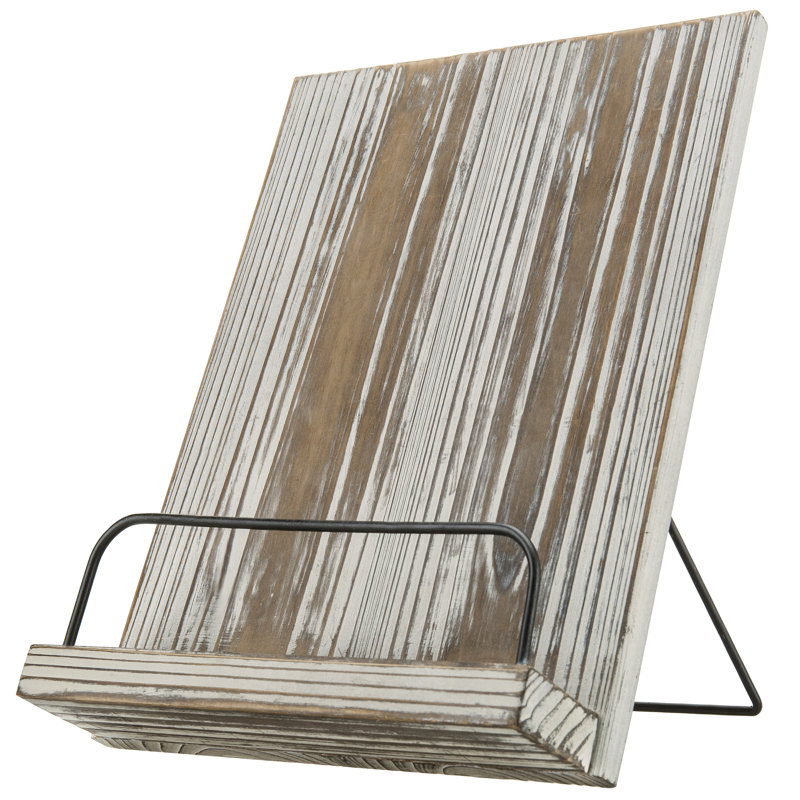 19 cm H Solid Wood Book Stand