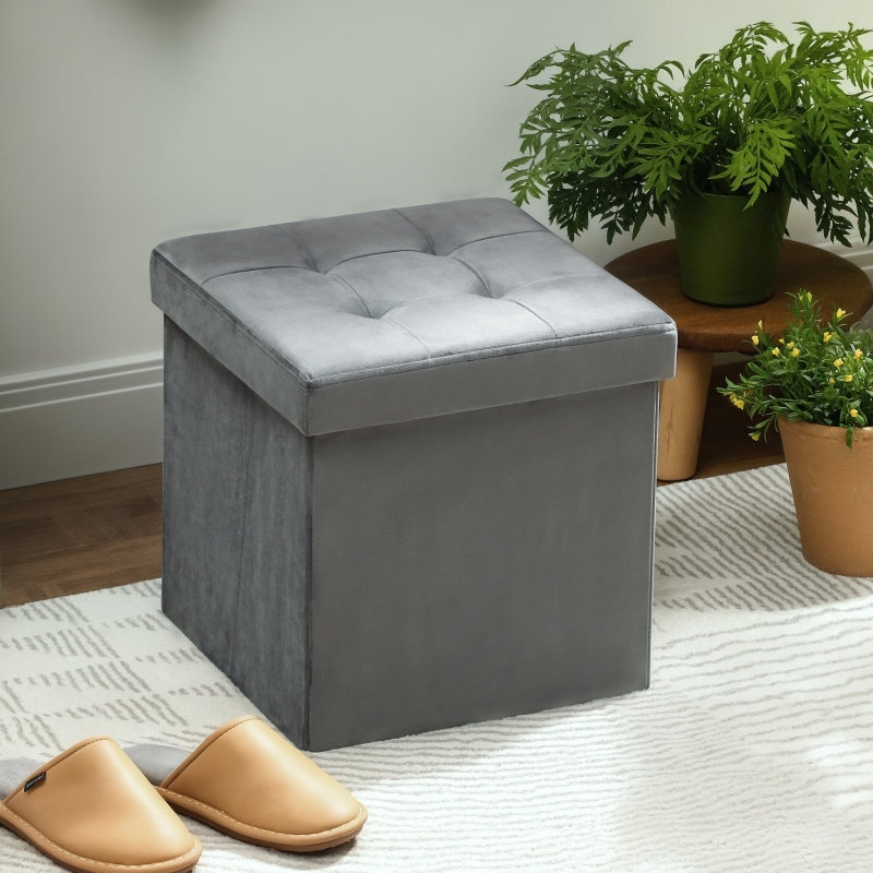 38cm Wide Footstool Ottoman