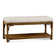 Summer Retreat Wicker Shelf Storage Bench