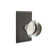 Double Dummy Providence Clear Knob with Rectangular Rose