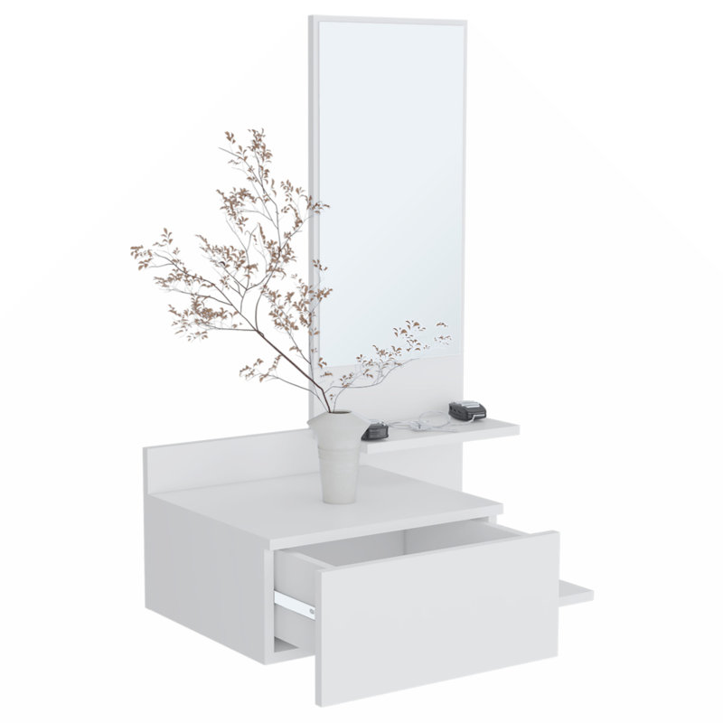 Console polyvalente avec un savoir-faire exquis pour la rénovation, Blanc