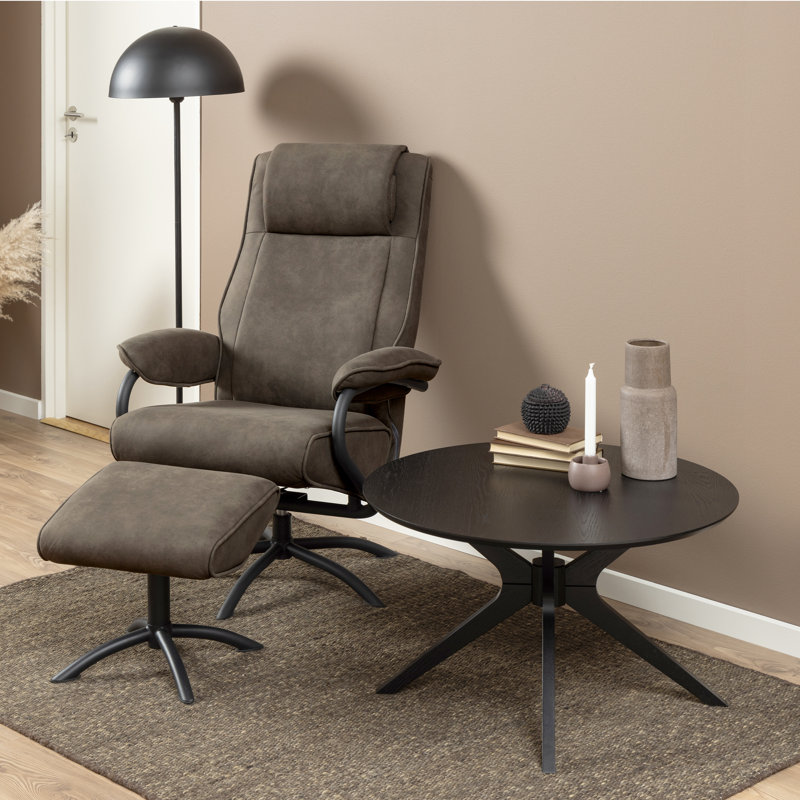 Charleston Four Leg Coffee Table, 45cm H x 80cm L x 80cm W