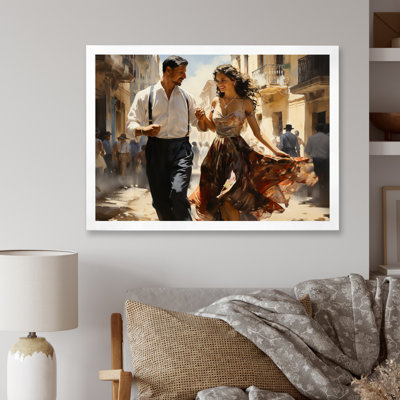 Cuban Dancers Grace - Cuba Landscape Canvas Wall Art