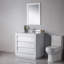Ensemble de meuble-lavabo simple 36 po Jaydence