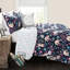 Ensemble de courtepointe réversible en microfibre Hygge Sloth-1255070147-1255070146