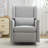 Swivel Recliner Chair with Pillow-1135592258