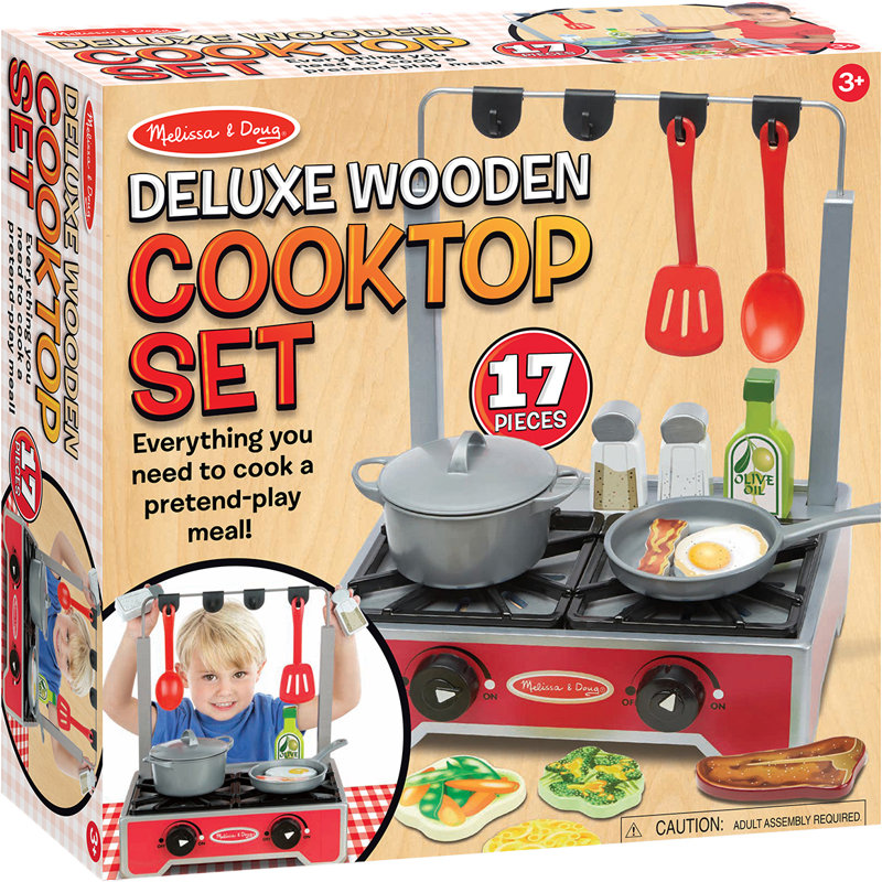 Deluxe Cooktop Toy Set