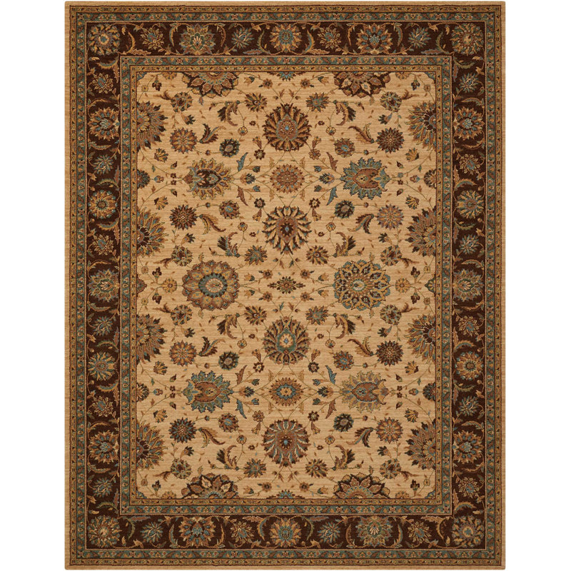 Crownover Wool Oriental Indoor Rug, Rectangle 8'3" x 11'3"
