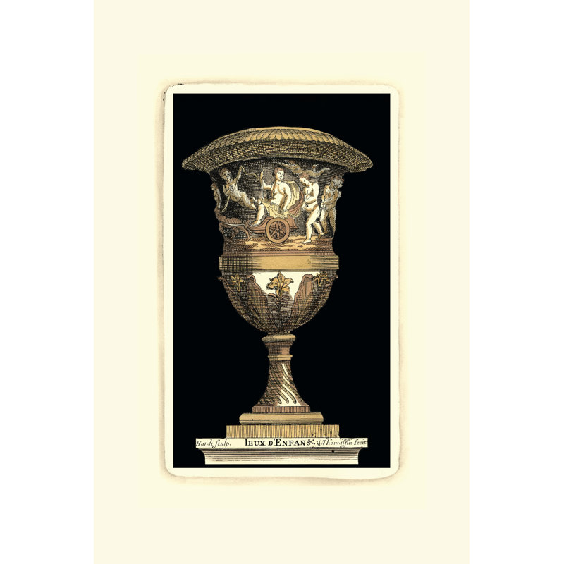 Renaissance Vase III - Wrapped Canvas Art Prints, 46cm H x 30cm W x 3.8cm D