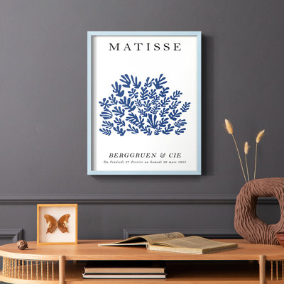 Matisse CCXCIX, reproduction encadrée - bois massif