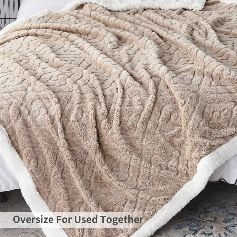 Sherpa Pet Blanket, Beige