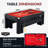 Hathaway Newport Stylish 7 Ft Multi Game Pool Table Combo with Dining Top and Ping Pong – Includes Benches for Home Storage and Accessories-52827219-35031375