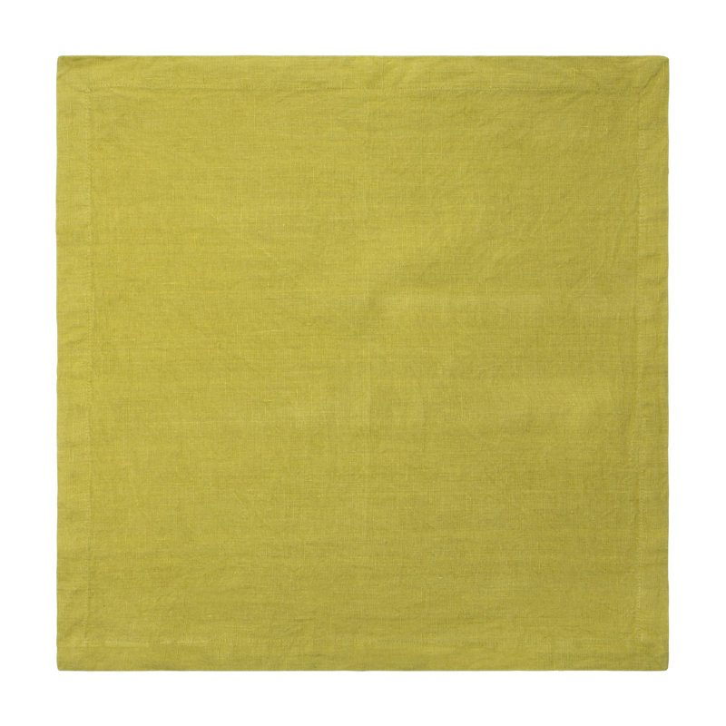 Linen Square Napkin, Granny Smith