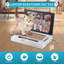 Kopinma griffoir pour ordinateur portable jouet pour chat avec souris moelleuse jouets interactifs jouets d'enrichissement pour chat intérieur chaton en carton griffes pour chat