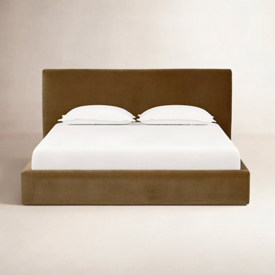 Farrer Bed-Surrey Ochre-Queen