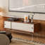 Meuble télé simple en bois massif-106554500