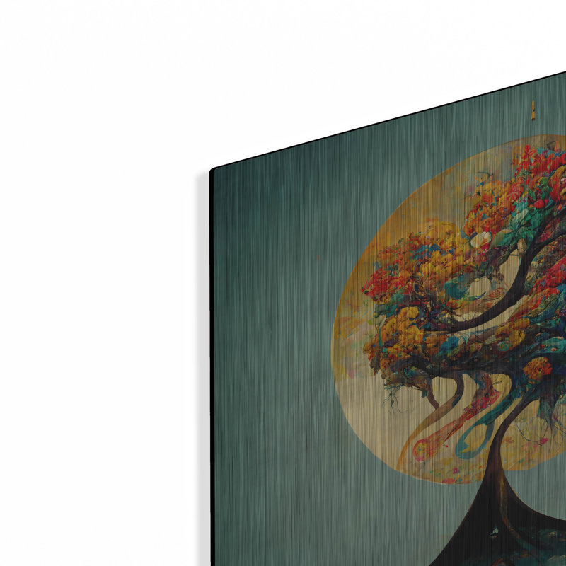 Arbre de vie, art mural en métal 10 pi par Ray Heere, H 12 po x l 12 po
