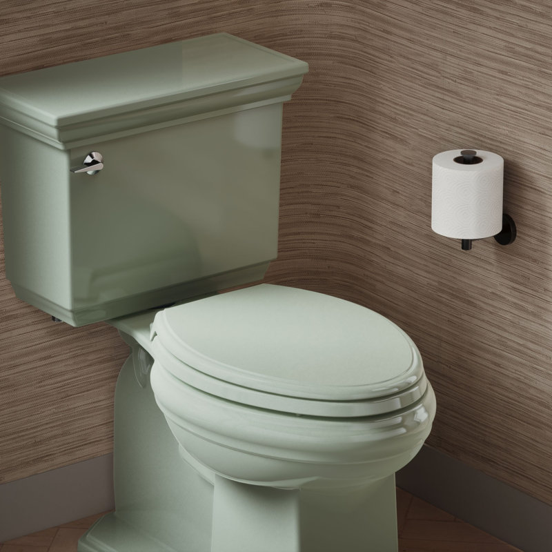 Glenbury Elongated Toilet Seat, Ready Latch, Aspen Green