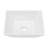 16X16 Inch Bathroom Vessel Sink In Ceramic White - Elegant And Functional, For Various Bath Spaces Square Classic Timeless, Suitable Multiple Locations