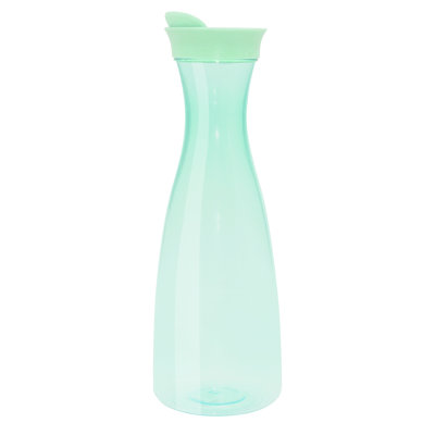 JuIce Jar w/ Flip-Open Lid (1.6 lt, 54 oz) - Green Tint
