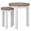 Lyddington Round Nest of 2 Tables