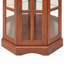 Vitrine de coin avec 5 tablettes et système d'éclairage (ampoule E26 non incluse)-1605103966