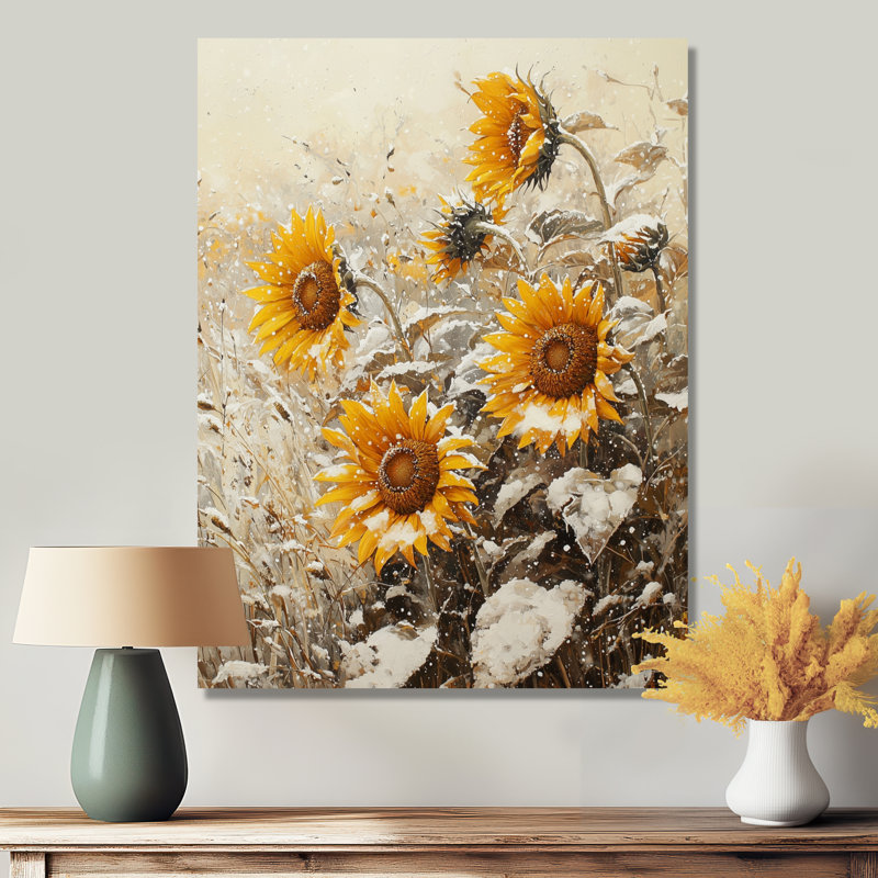 Dondrae - Floral Canvas Art Print, Toile tendue, Ne s’applique pas, H 20 po x l 12 po