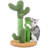 Road Cat Scratching Post Cactus Cat Scratcher Featuring With 3 Scratching Poles And Dangling Ball-Medium 23 Inches-2095802155
