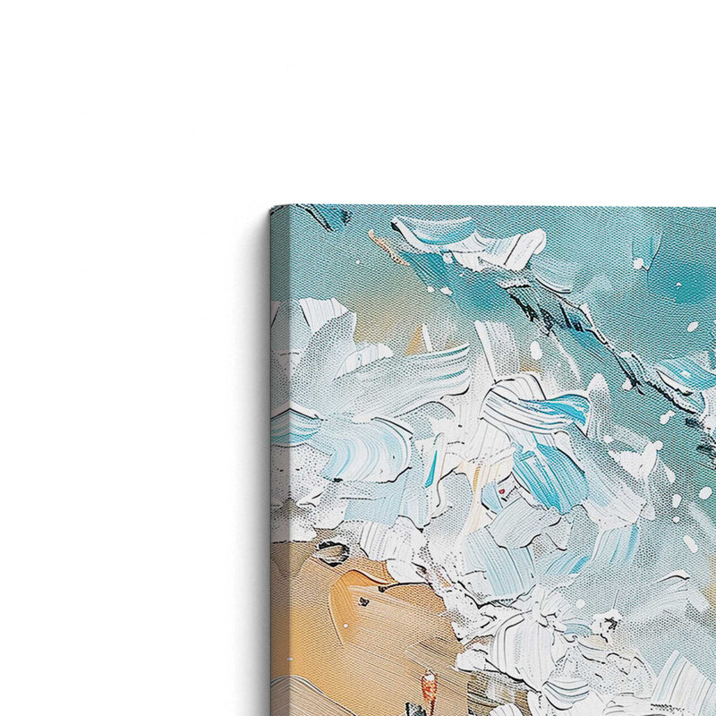 Sandy Serenade, grande impression sur toile, H 48 po x l 48 po