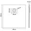 Jahnke Plastic Shower Tray-1291804906-1291804918