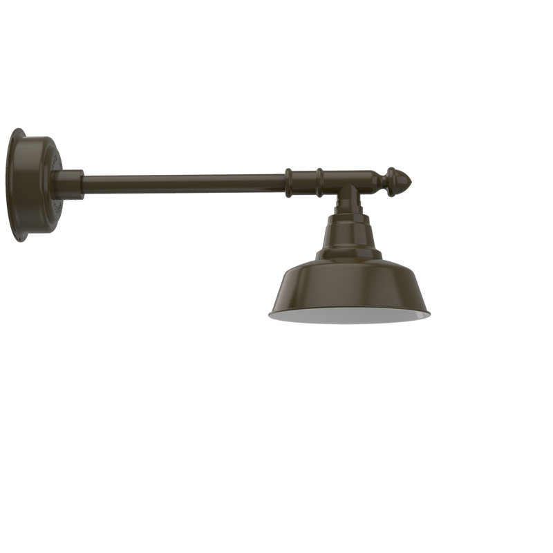Apremont LED Wall Light, 11" H x 10" W x 26" D, Mahogany Bronze