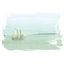 Voile sur la baie par Sue Schlabach - Peinture