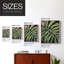 Reproduction encadrée Nocturnal Monstera I-Premium - prête à être accrochée - aucun clou requis - aucun clou requis-280901705-280901706
