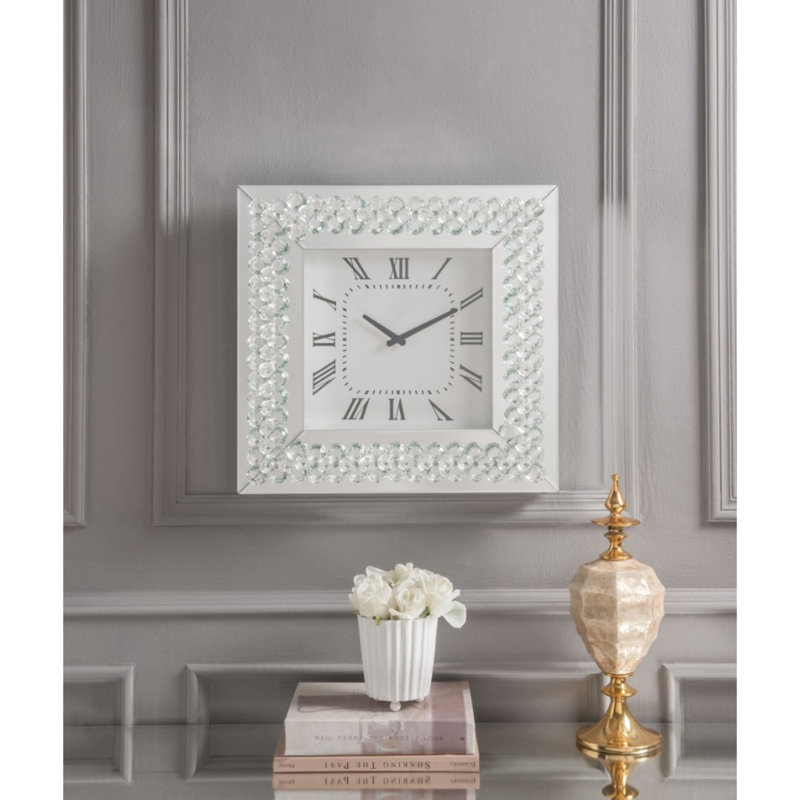 Edgardo Wood Wall Clock