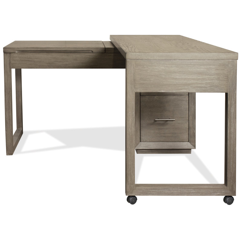 Xannon Adjustable L-Shaped Accent, Casual Taupe