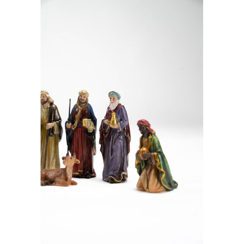 12 Piece Nativity Figurine Set