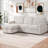 89" Reversible L-Shaped Bayboro With Pull-Out Sleeper, Storage Chaise, USB Ports & 2 Cup Holders-1116393098