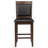 Gelisha Upholstered Counter Stool with Solid Wood Frame
