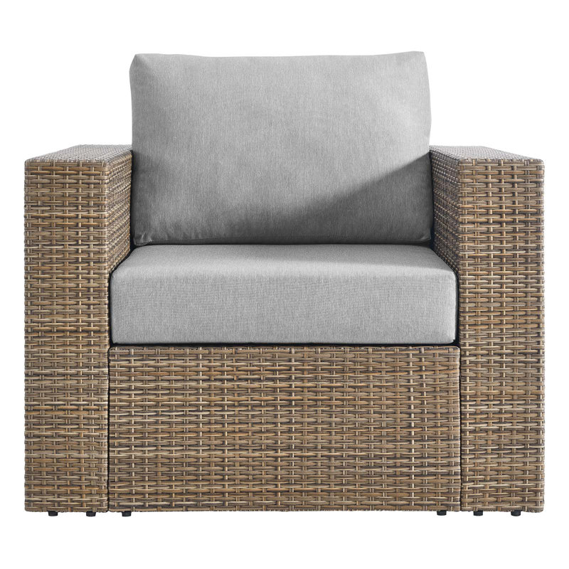 Fauteuil d'extérieur Convene, gris