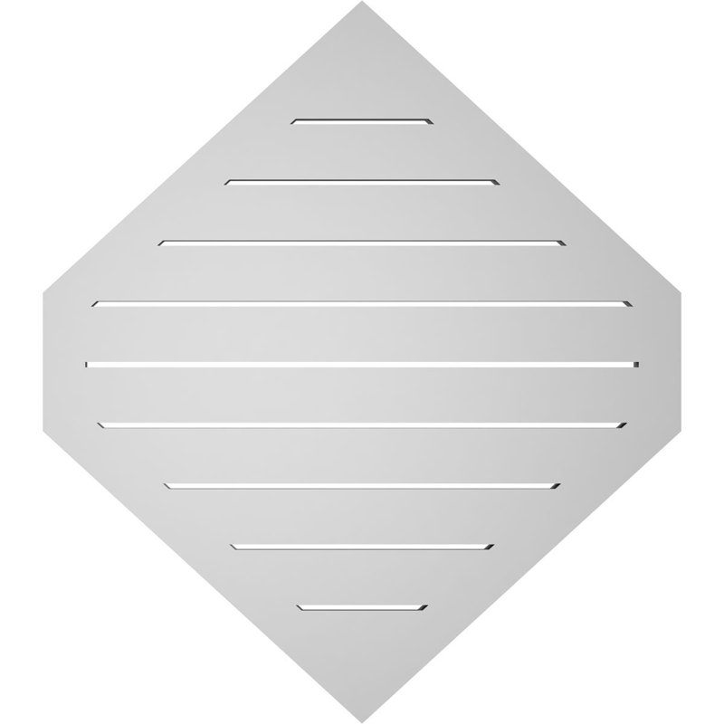 Bouche verticale verticale à hauteur réglable 11/12 po, H 34 po x l 30 po x P 1,5 po
