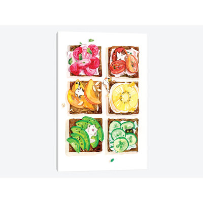 Penelope Love Prints " Rainbow Toast " by Penelope Love Prints