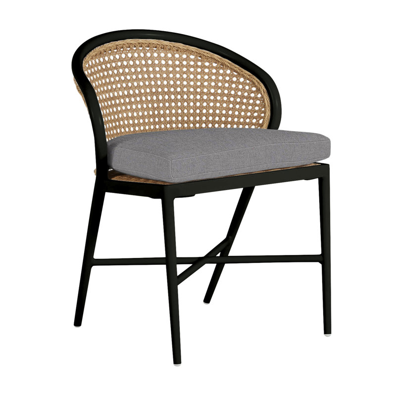 Havana Side Chair, No Welt, Perigold Play Sky, Black