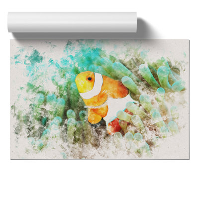 Clownfish Watercolour - Frameless Print