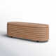 Delray Upholstered Flip Top Storage Bench