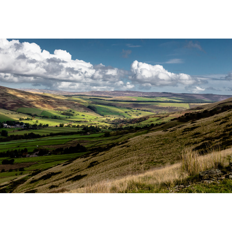 Clutier Peak District, UK - Wrapped Canvas Print, 30cm H x 46cm W x 3.8cm D